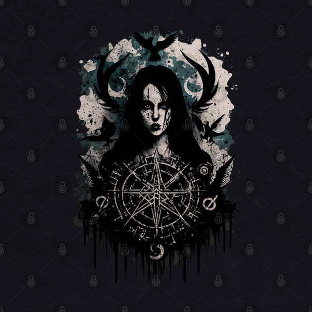 Girl, aesthetic, Occult, Unholy, grunge, Emo, Punk, Satanic, e girl, egirl, goth, baphomet, punk rock, death metal by JayD World